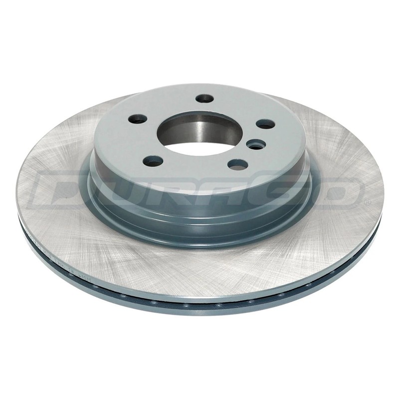 For BMW 535i 11-16 DuraGo Titanium Series Vented Rear Disc Brake Rotor