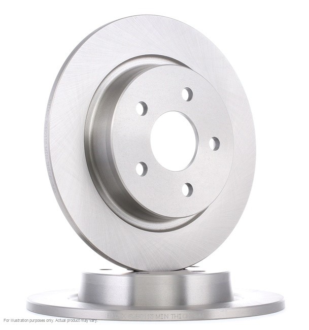 2x APEC Rear Brake Discs for VOLVO C30 2006-13 280mm Solid SDK6114 gallery