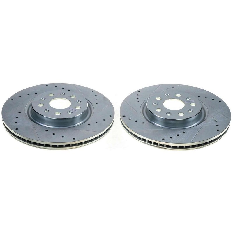 PowerStop Disc Brake Rotor Set – Fits Chevrolet Corvette 2021-2020 PowerStop Evo