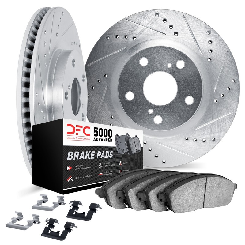 Dynamite Friction Disc Brake Kit for Subaru WRX, WRX STI 7512-13222