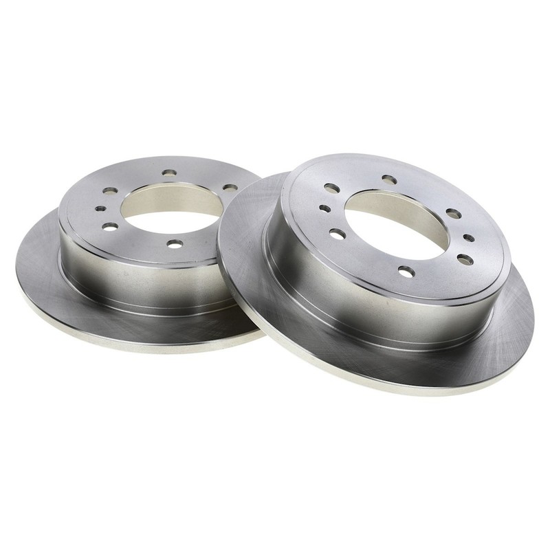 2-Wheel Set Brake Discs Rear for Hummer H3 H3T 2009-2010