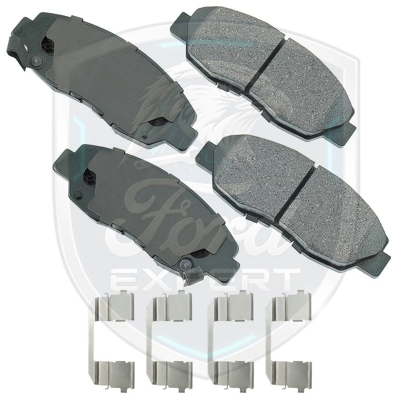 Akebono OEM Front & Rear Brake Pads Kit For 1990-2002 Honda Accord 9 Yr Warranty gallery
