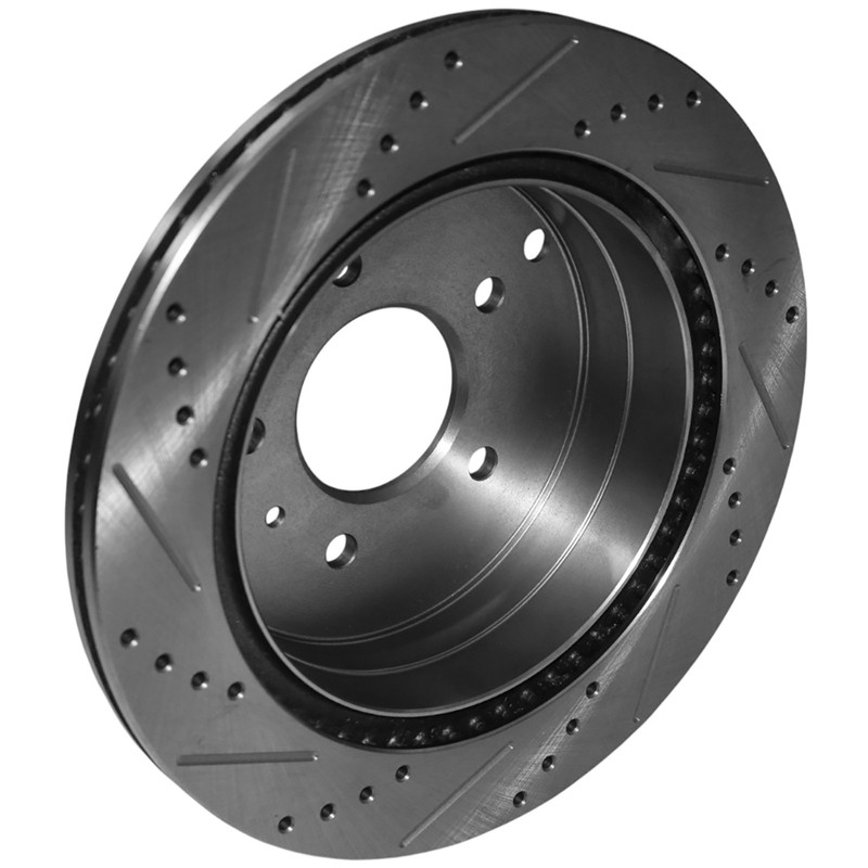 303mm Rear Drilled Brake Rotors for Saturn Vue Chevy Equinox Suzuki XL-7 Torrent gallery