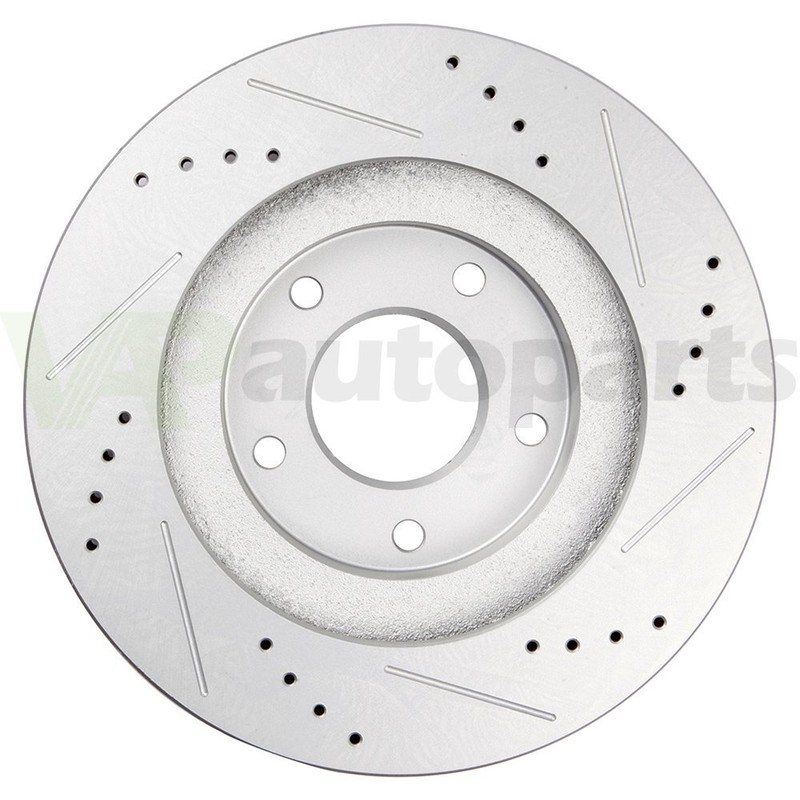 2 Front Brake Discs Rotors Kit For Nissan Altima Maxima Infiniti I35 Drill Slot gallery
