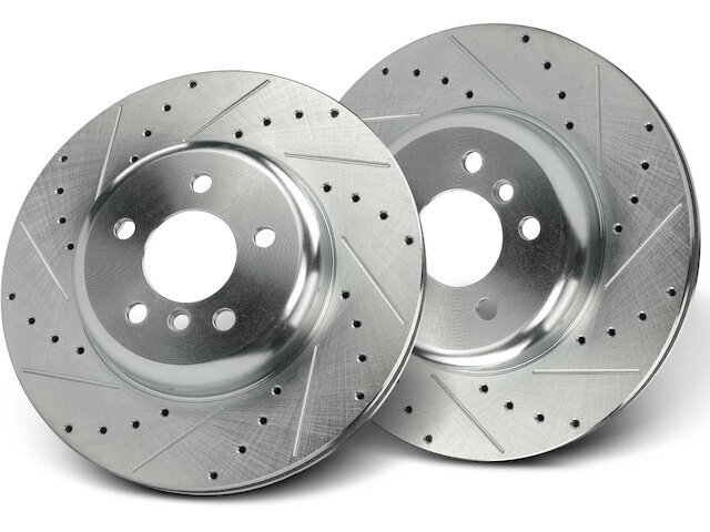 73WK11B Front Brake Rotor Set Fits 2014-2016 BMW 535d xDrive 3.0L 6 Cyl