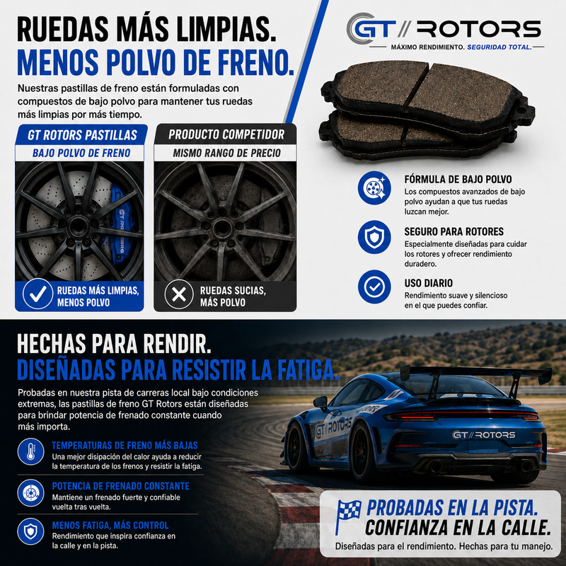 [Delanteros] Discos de Freno y Pastillas para Hyundai Sonata Kia Optima 15-19 gallery