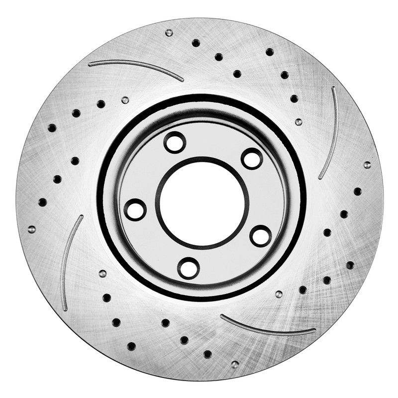 11.81'' Front Drilled Brake Rotors Ceramic Brake Pads for 2010 - 2013 Mazda 5 3 gallery