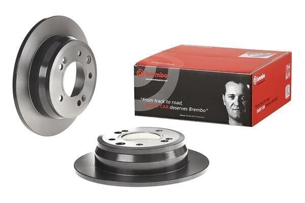 Hyundai I30 Brake Discs Rear Solid Kia BREMBO 08.A869.11