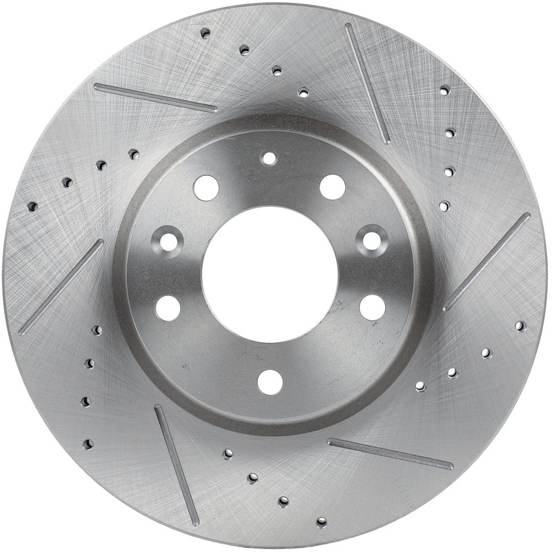Front 2 X Drilled Soltted Brake Rotors 2006 - 2011 2012 For Ford For Fusion gallery