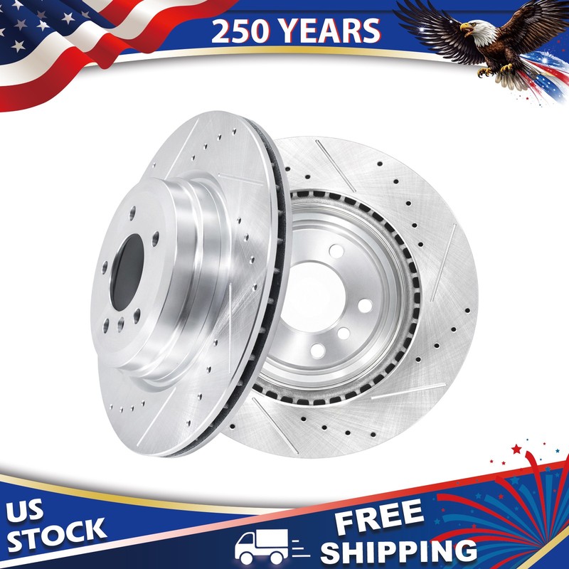 13.23″ Rear Drilled Disc Brake Rotor for BMW 330i 335d 335xi 335i 335is X1