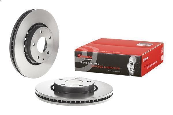 1X brake disc BREMBO 9.D628.11 for Mazda CX-5 (KF) 2.5 2019-2022