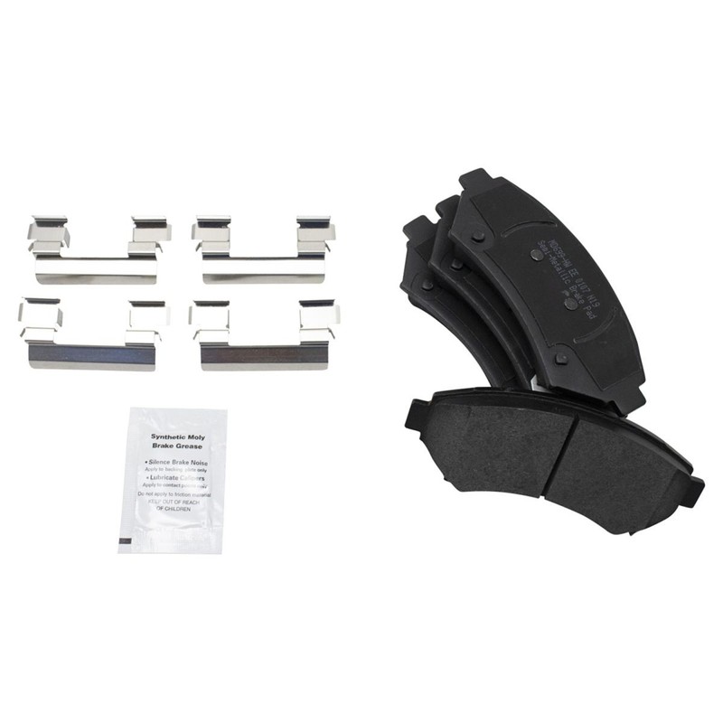 Front Performance & Brake Rotor & Metallic Pad Kit w/Chemicals gallery