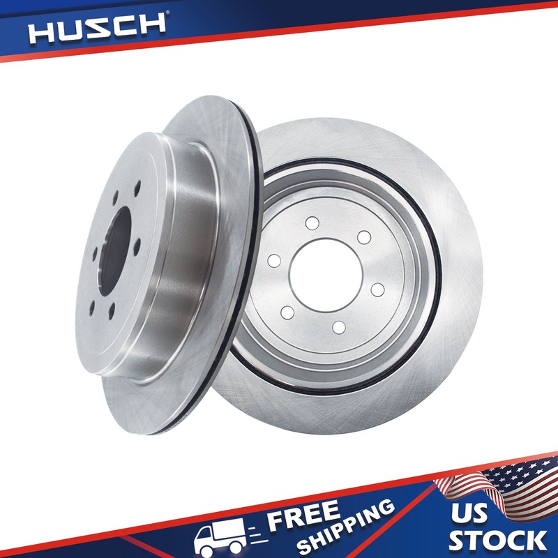 Rear Anti-Rust Disc Brake Rotors for Lincoln Mark LT&Ford Lobo/F-150