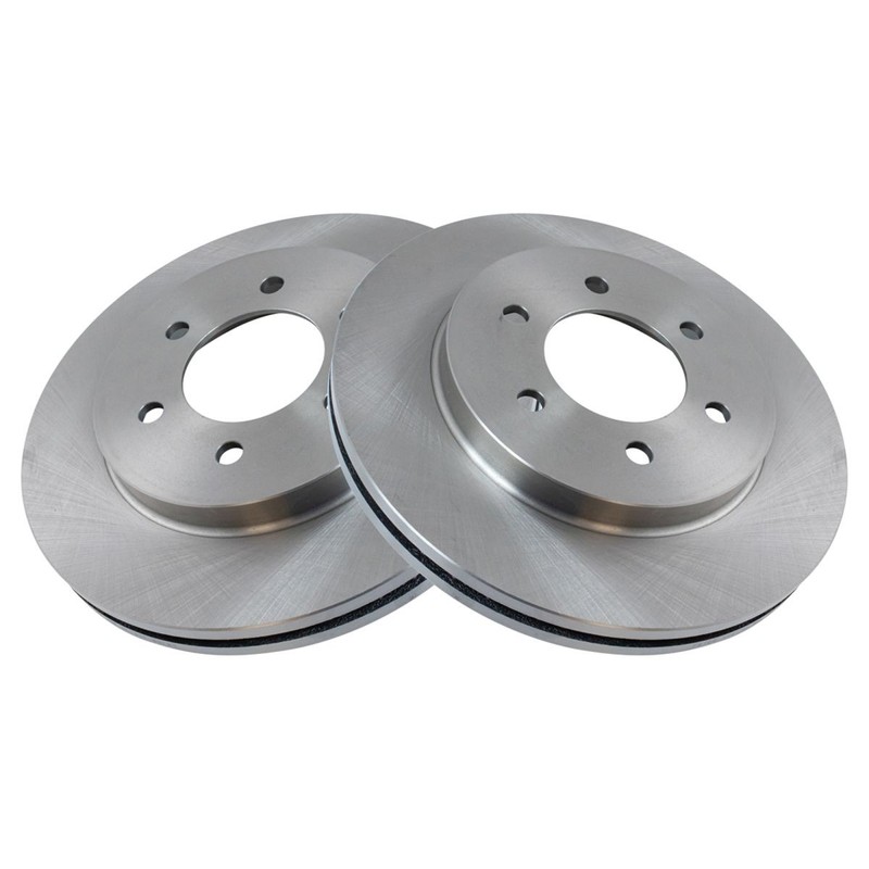 TRQ Front Brake Pad & Rotor Kit Semi-Metallic For 04-08 F-150 06-08 Mark LT gallery