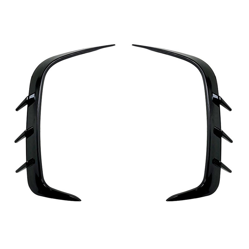 1X (1 Pair Rear Bumper Spoiler Air Vent Cover Side Canard for – 4 Series G22 G23 4535