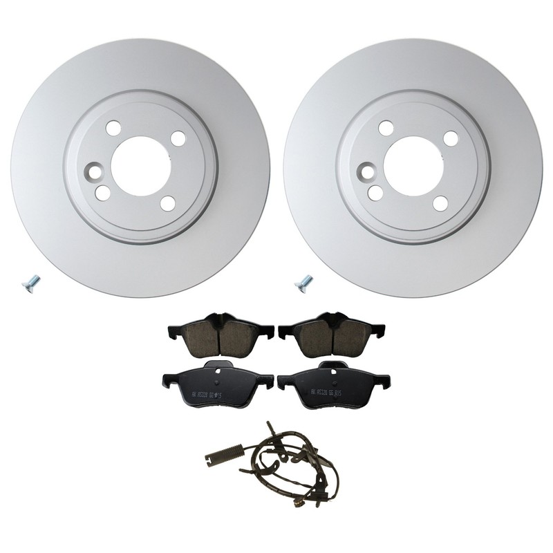 Hella Front 294mm Rotors Akebono Euro Ceramic Disc Brake Pad Kit For R52 Cooper