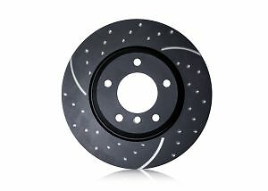 Frt Slotted Brake Rotor EBC Brake GD7116