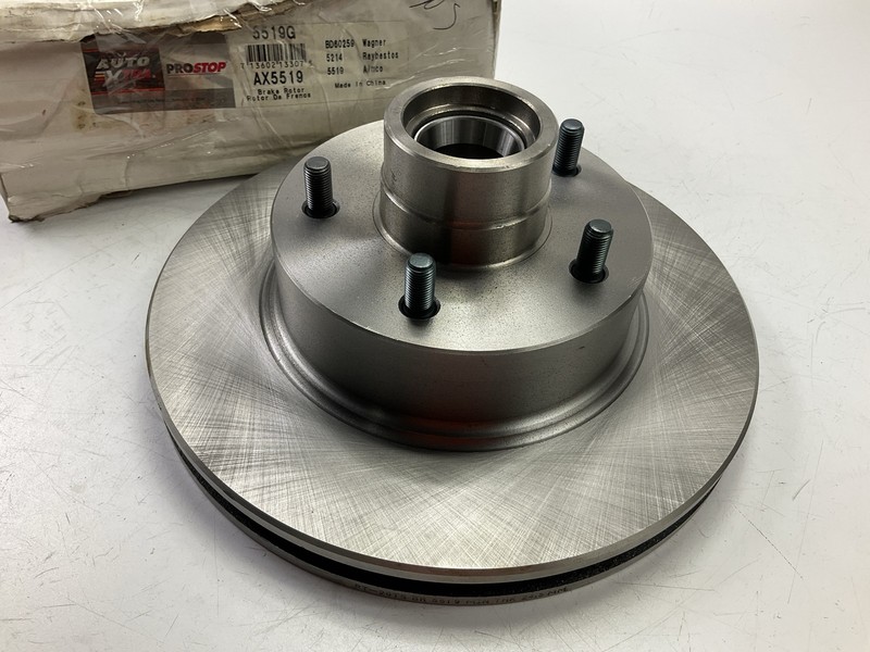 Auto Extra AX5519 Disc Brake Rotor And Hub Assembly, Front