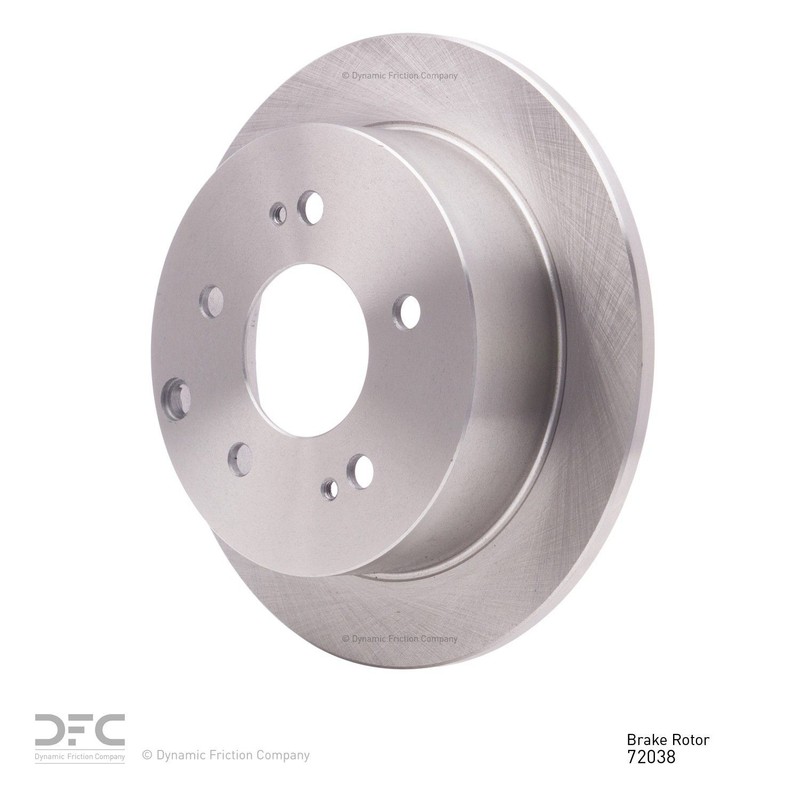 Dynamic Friction 600-72038 Disc Brake Rotor For 04-12 Mitsubishi Eclipse Galant