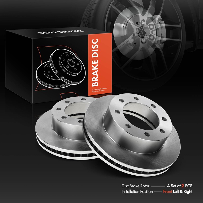 Front Disc Brake Rotors for Ford F-250 F-350 Super Duty 2005 2006 2007 2008-2012 gallery