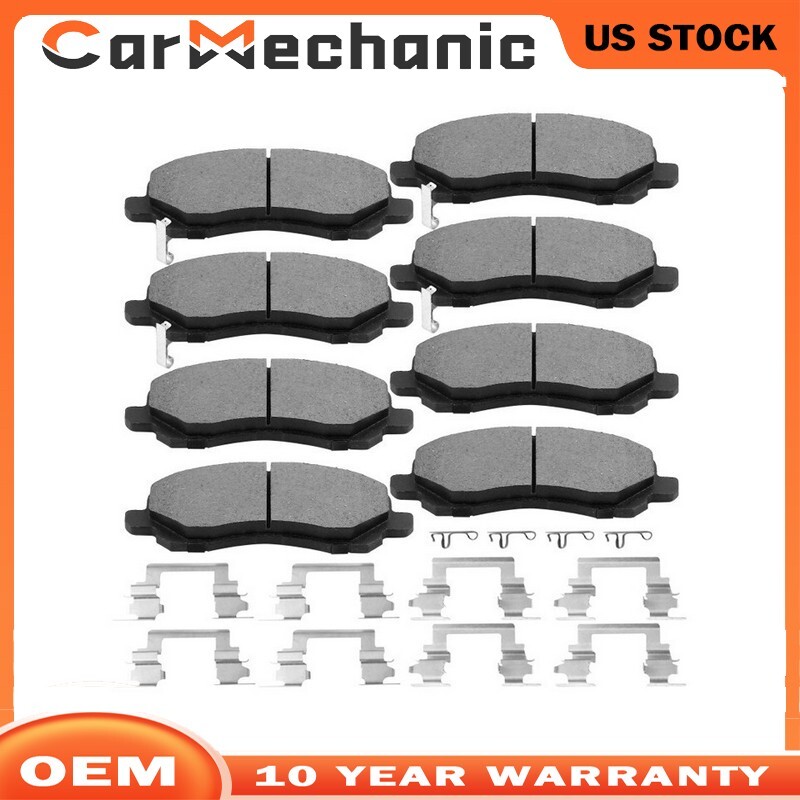 Front and Rear Ceramic Brake Pads for Compass Patriot Dodge Avenger Lancer L15CA