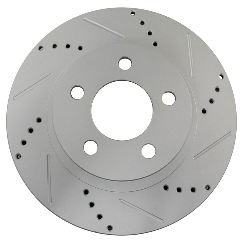 TRQ Performance Front Brake Pad & Rotor Kit Fits 2001-2011 Ford 2003-2009 Mazda gallery
