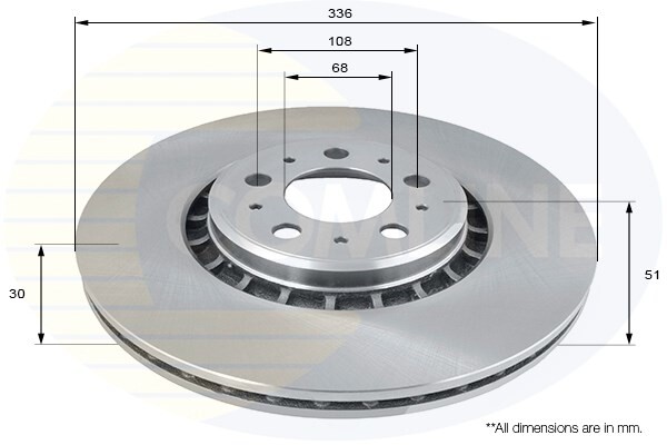 Fits Volvo XC90 2002-2014 MFD Front Brake Disc #1 306573015 306573013 30657301 gallery
