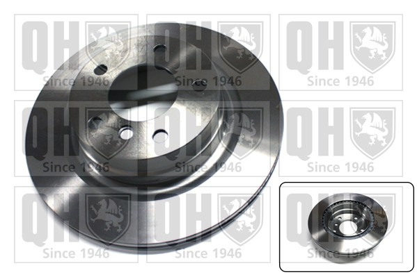 2x Brake Discs Pair Vented fits BMW 420D F32 2.0D Rear 13 to 15 N47D20C 300mm QH gallery