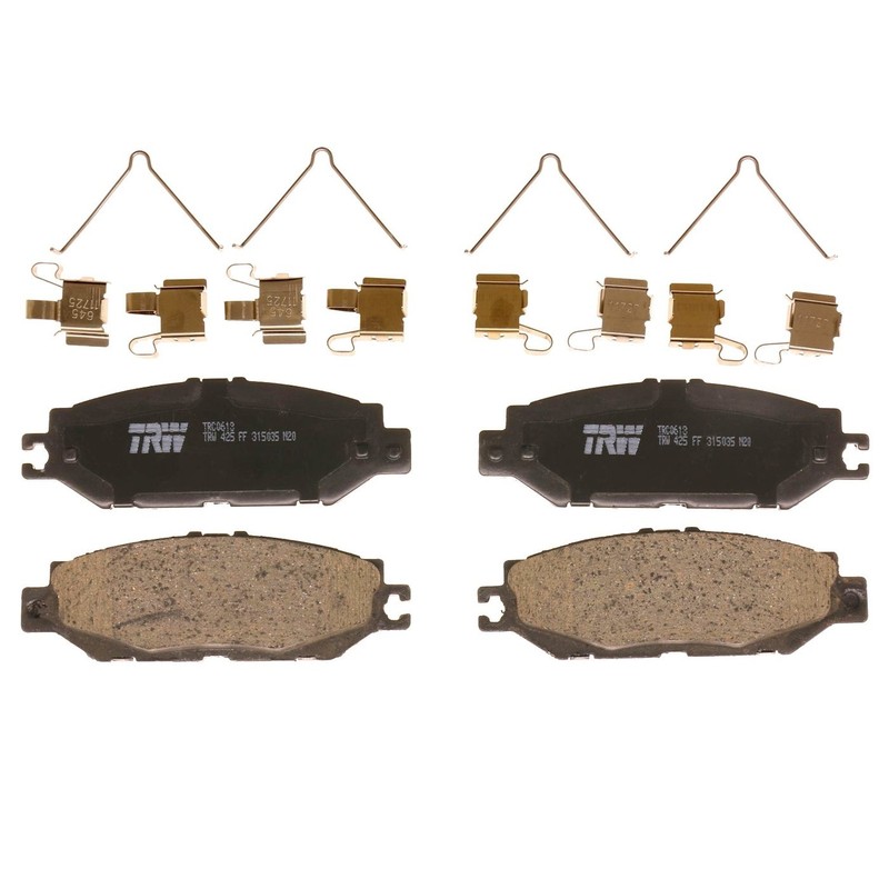 TRW TRC0613 Brake Pad Sets 2-Wheel Set Rear for Lexus LS400 1993-2000