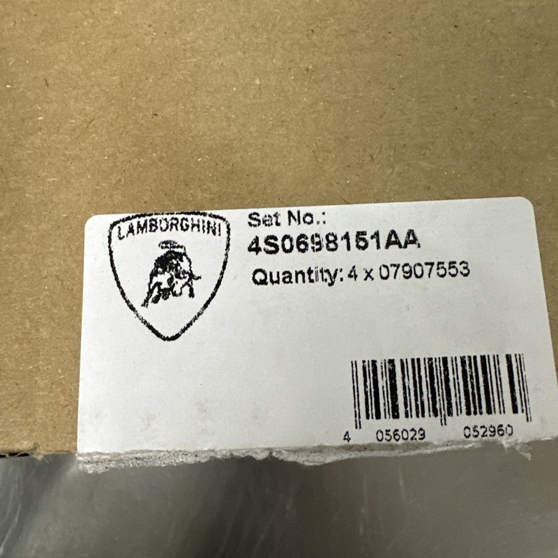 Lamborghini Front Brake Pads Kit 4S0698151AA 380x38mm Carbon Ceramic Rotors! gallery